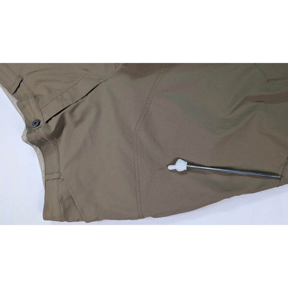 Kuhl Freeflex Style Mens 40x30 Hiking Pants Brown Outdoor Trekking